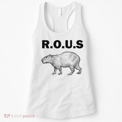 Rous Unusual Rodent Capybara Women's Tank Top