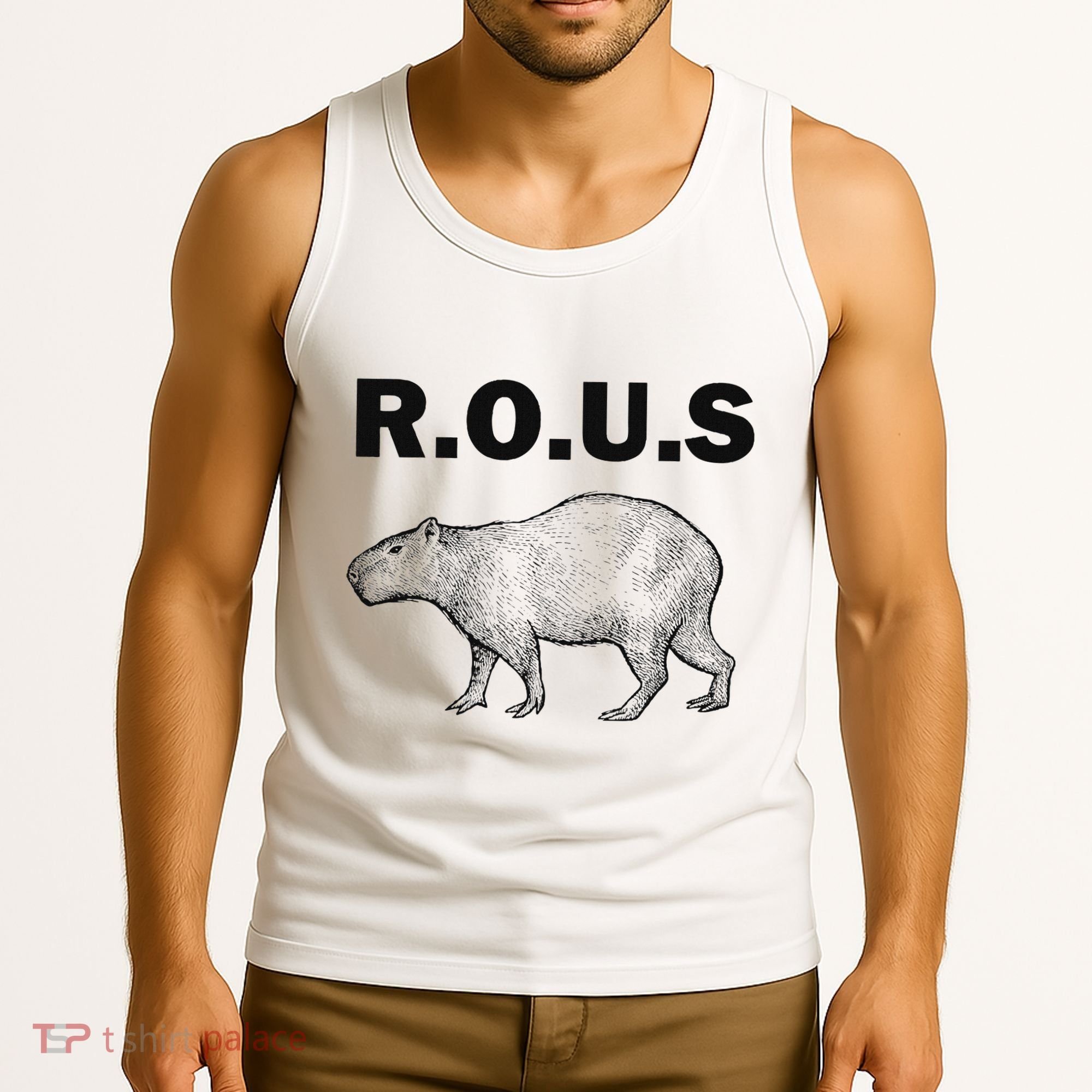 Rous Unusual Rodent Capybara Tank Top