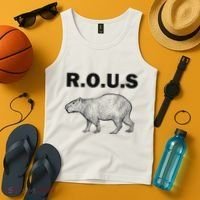 Rous Unusual Rodent Capybara Tank Top thumb 4