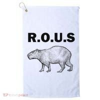 Rous Unusual Rodent Capybara Golf Towel thumb 0