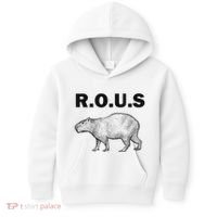 Rous Unusual Rodent Capybara Kids Hoodie thumb 0