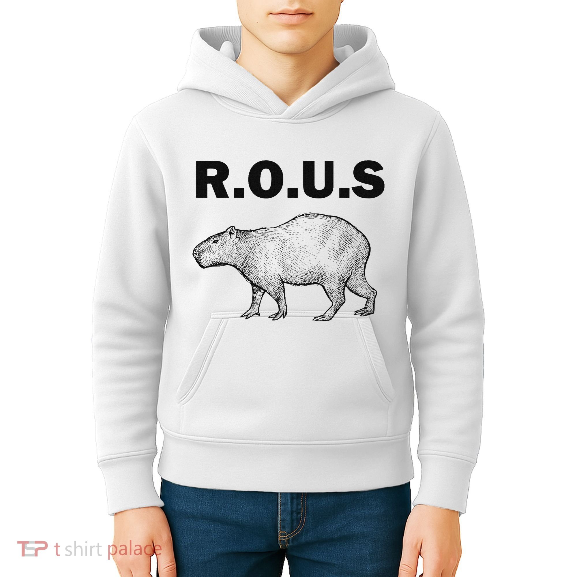 Rous Unusual Rodent Capybara Kids Hoodie