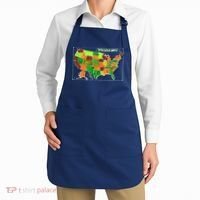 Retro United States Of America Map Apron thumb 2