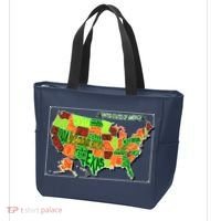 Retro United States Of America Map Tote Bag thumb 3