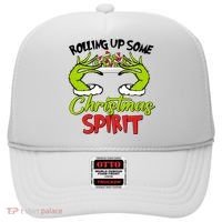 Rollin Up Some Christmas Spirit Merry Grinchmas Hat thumb 0