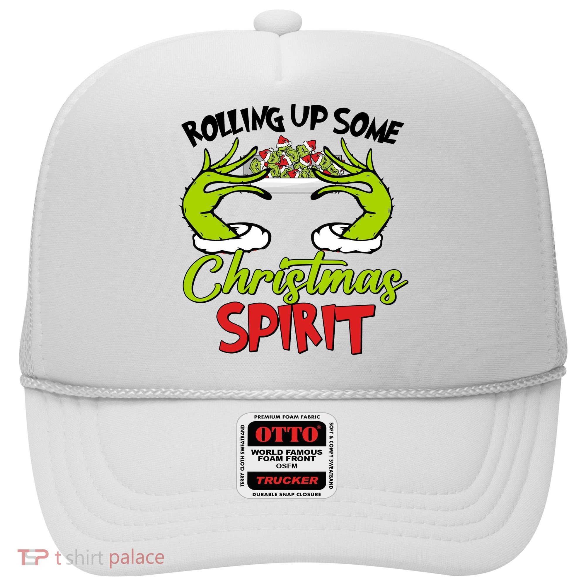 Rollin Up Some Christmas Spirit Merry Grinchmas Hat
