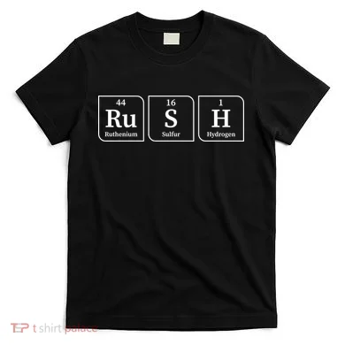 Rush Periodic Table T-Shirt