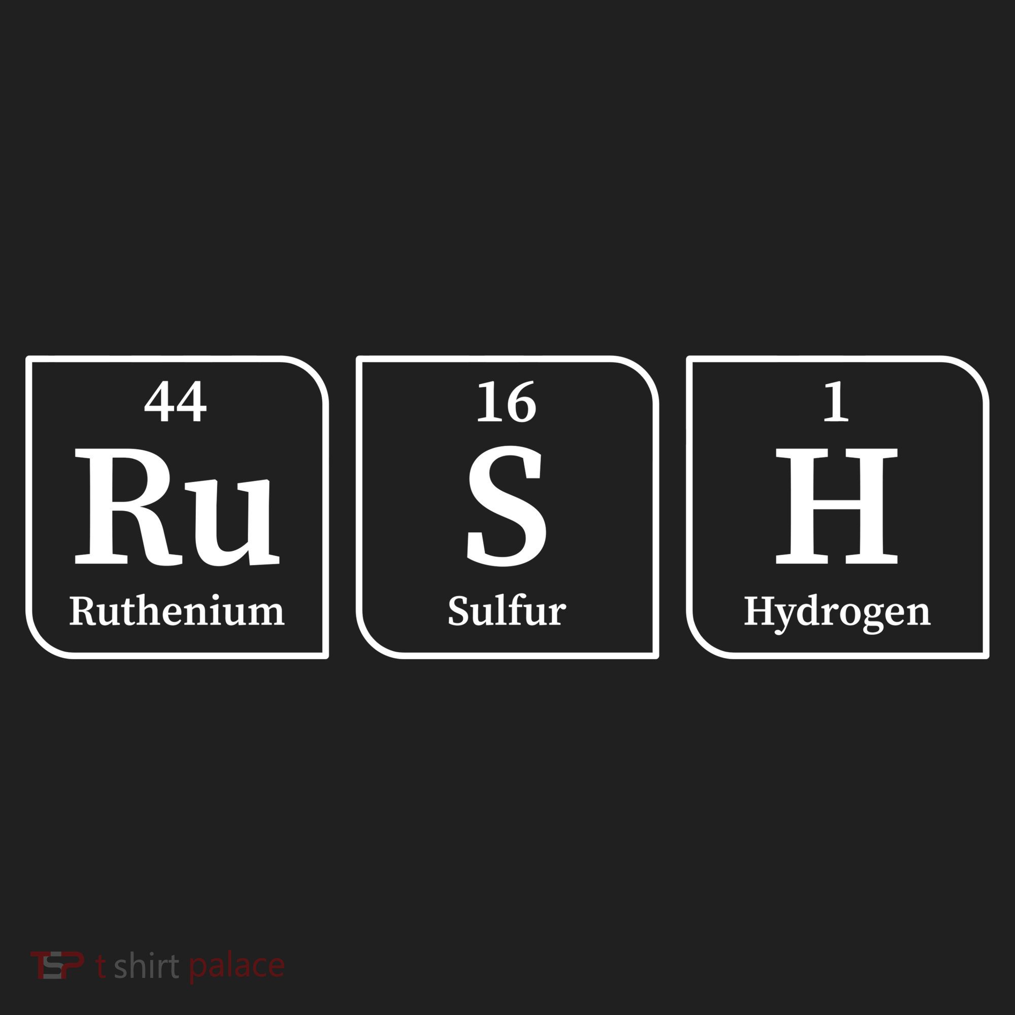 Rush Periodic Table Hat
