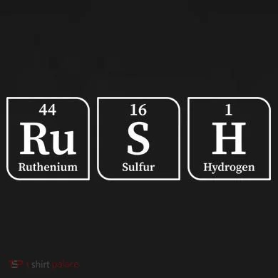 Rush Periodic Table Women's V-Neck T-Shirt