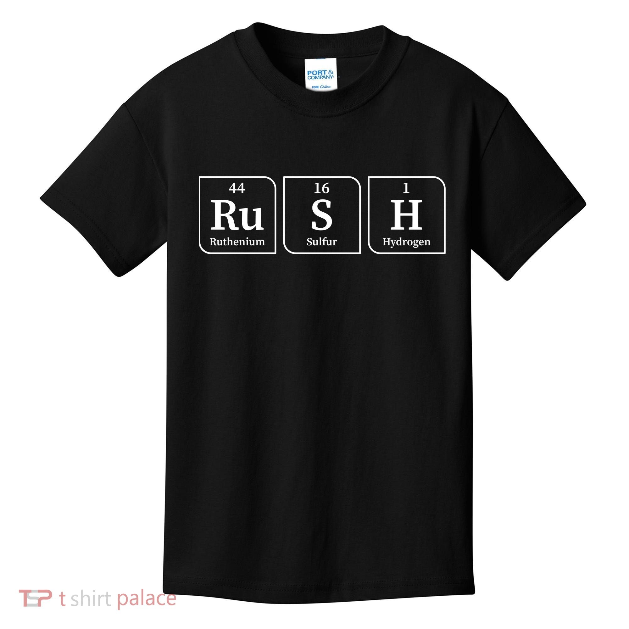 Rush Periodic Table Kids T-Shirt