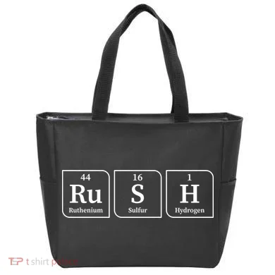 Rush Periodic Table Tote Bag