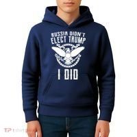 Russia Didn't Elect Trump I Did Kids Hoodie thumb 4