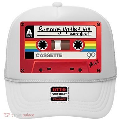 Running Up That Hill Cassette Kate Bush Vintage Retro LGBT Hat