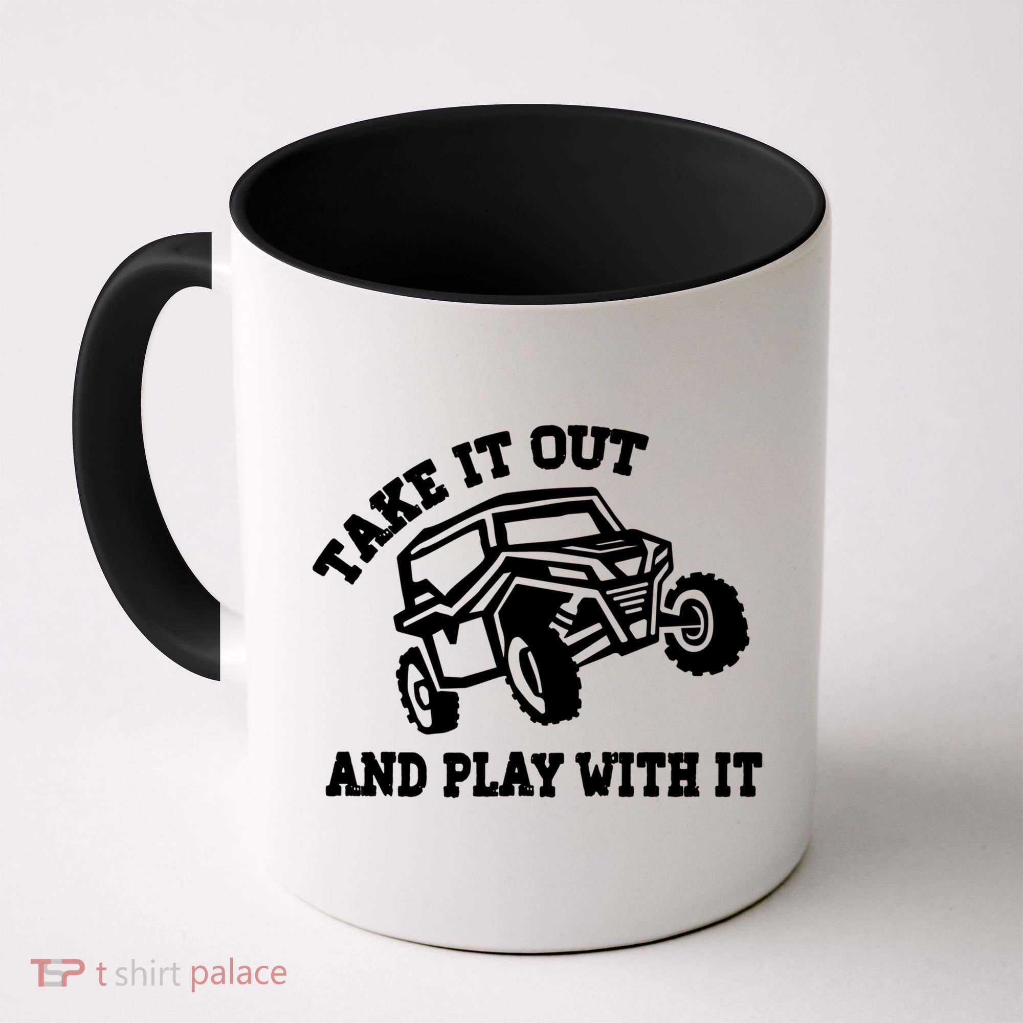 Retro Utv Take It Out Play With It Offroad Sxs Usa Flag Gift Coffee Mug