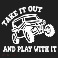 Retro Utv Take It Out Play With It Offroad Sxs Usa Flag Gift Beanie thumb 2