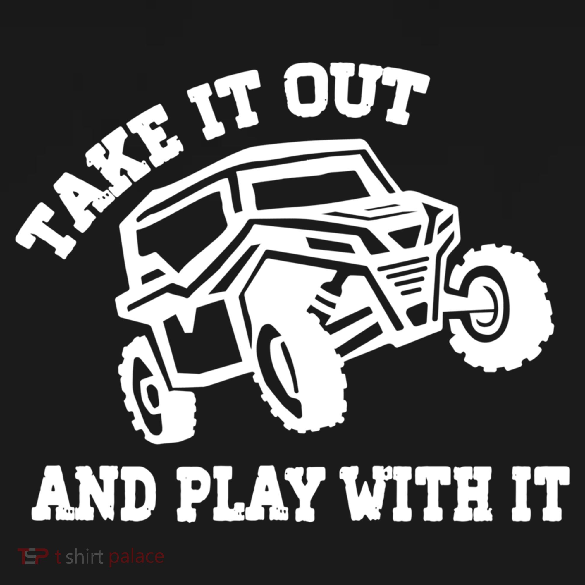 Retro Utv Take It Out Play With It Offroad Sxs Usa Flag Gift Women's Hoodie