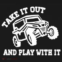 Retro Utv Take It Out Play With It Offroad Sxs Usa Flag Gift Ornament thumb 1