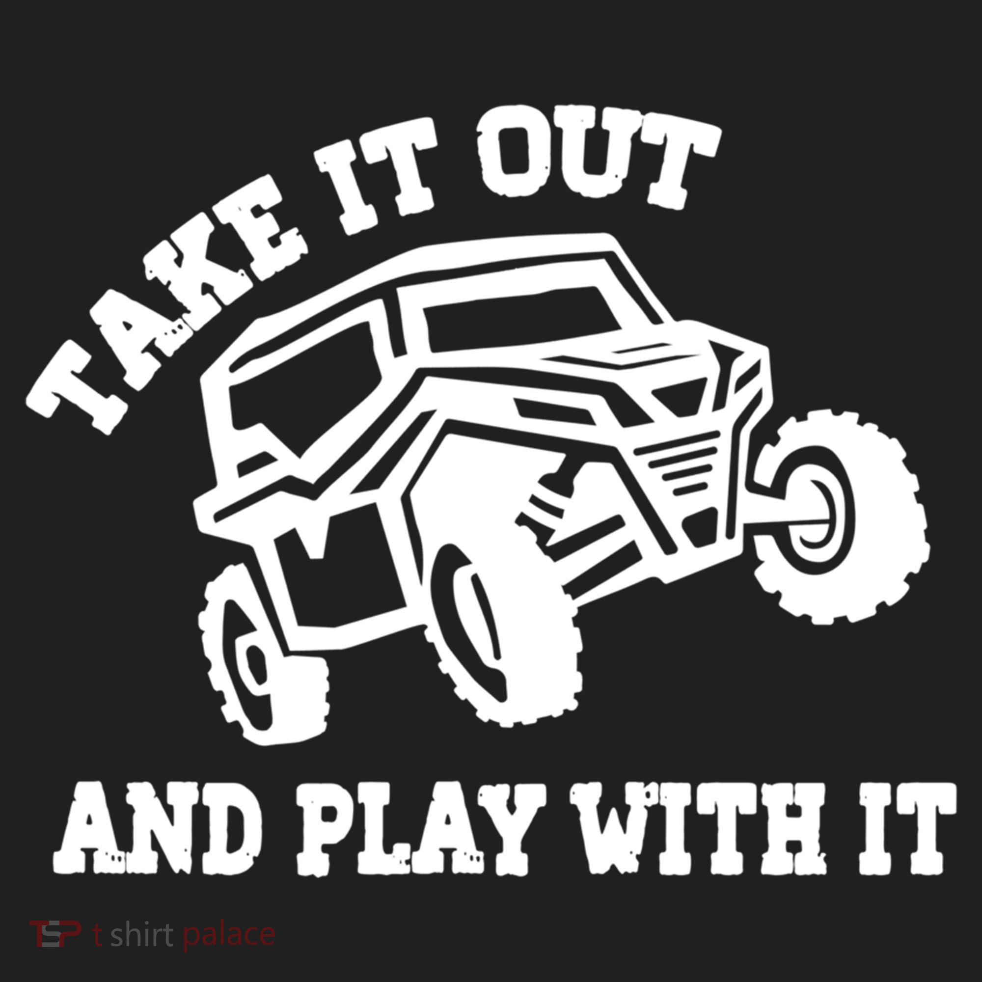 Retro Utv Take It Out Play With It Offroad Sxs Usa Flag Gift Golf Towel