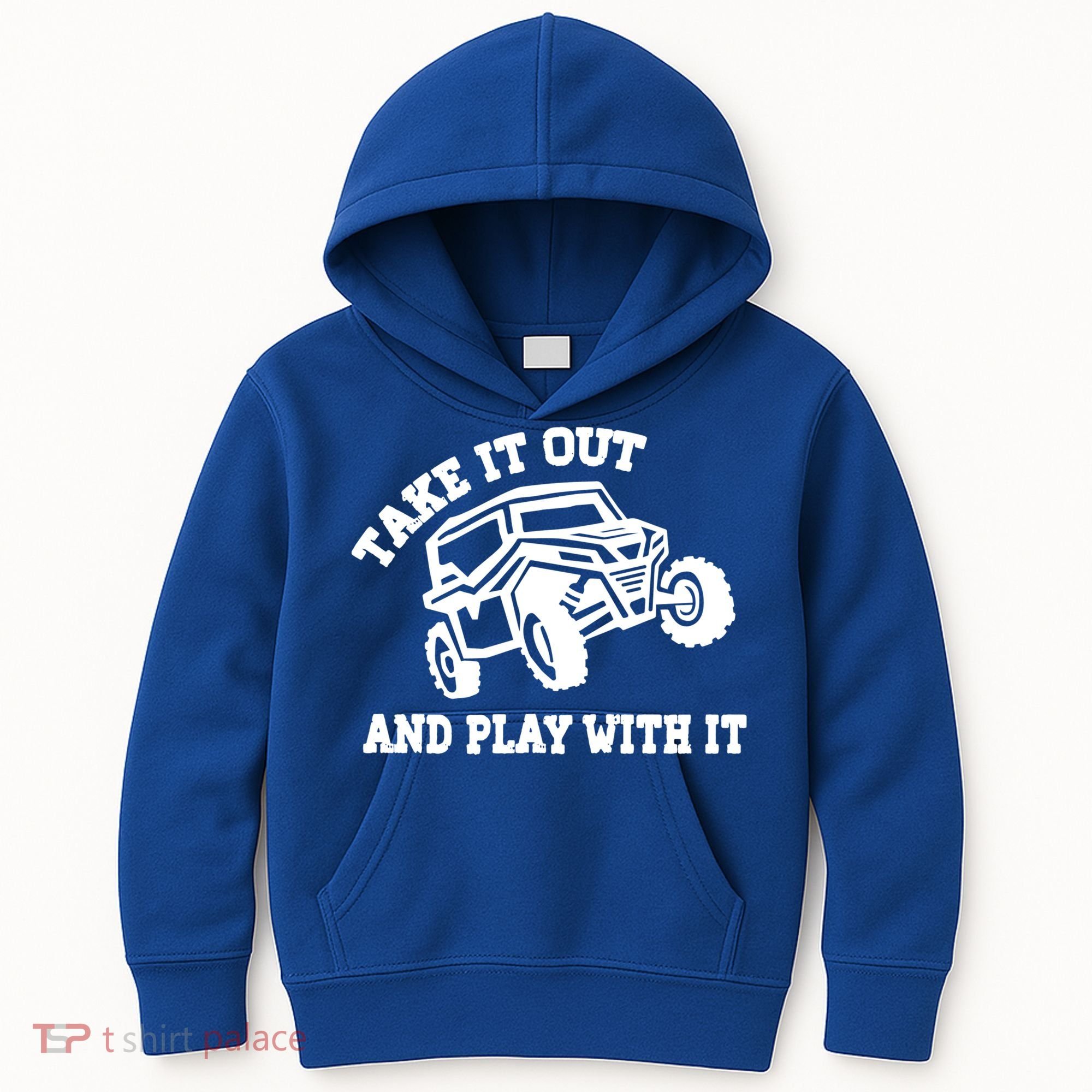 Retro Utv Take It Out Play With It Offroad Sxs Usa Flag Gift Kids Hoodie