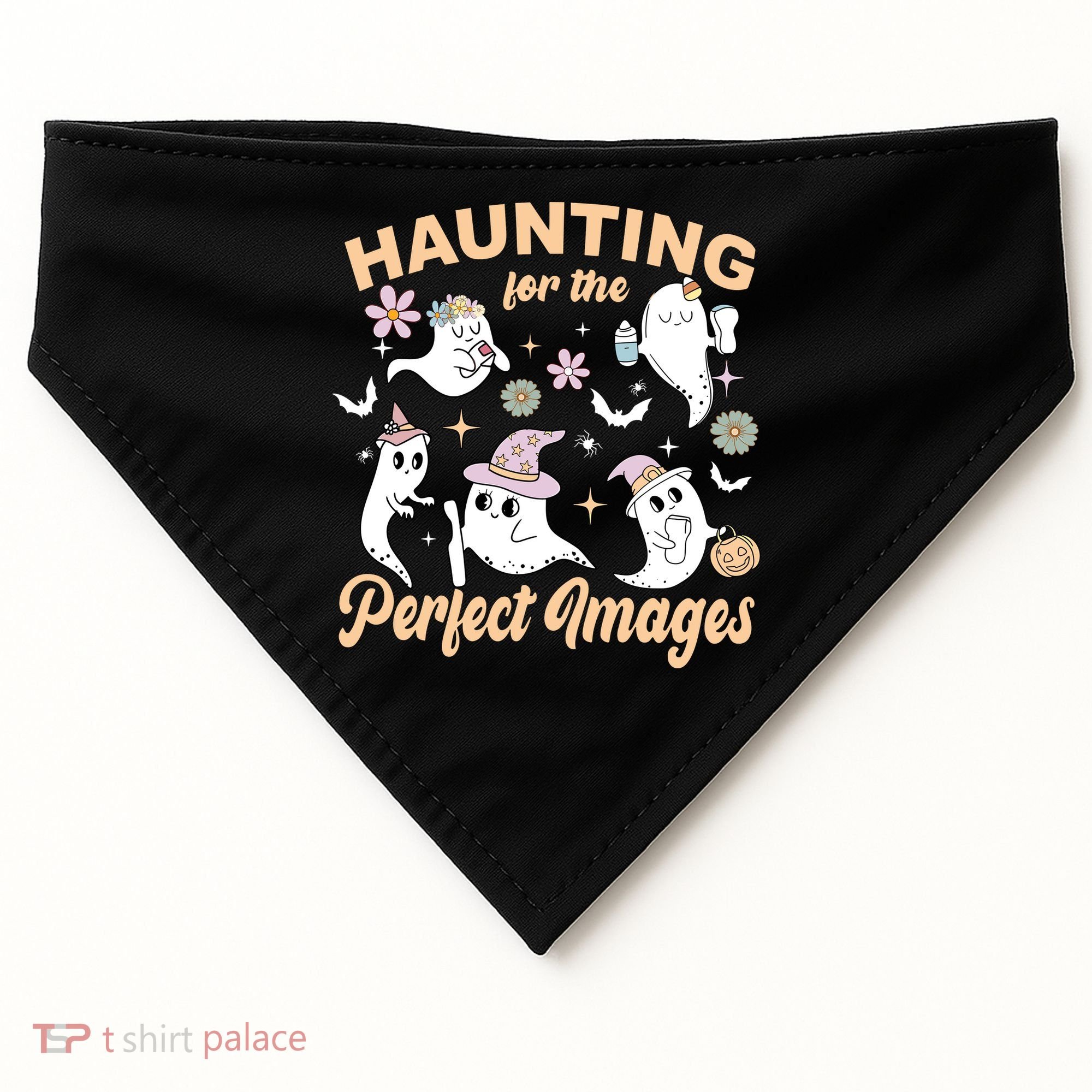 Retro Ultrasound Tech Halloween Echo Tech Vascular Tech USA-Made Doggie Bandana