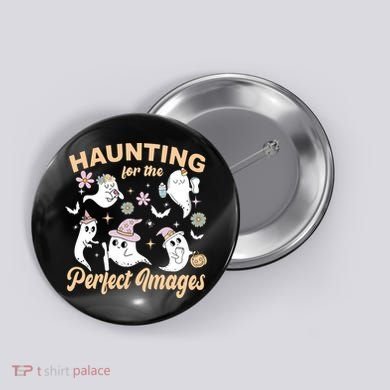 Retro Ultrasound Tech Halloween Echo Tech Vascular Tech Button