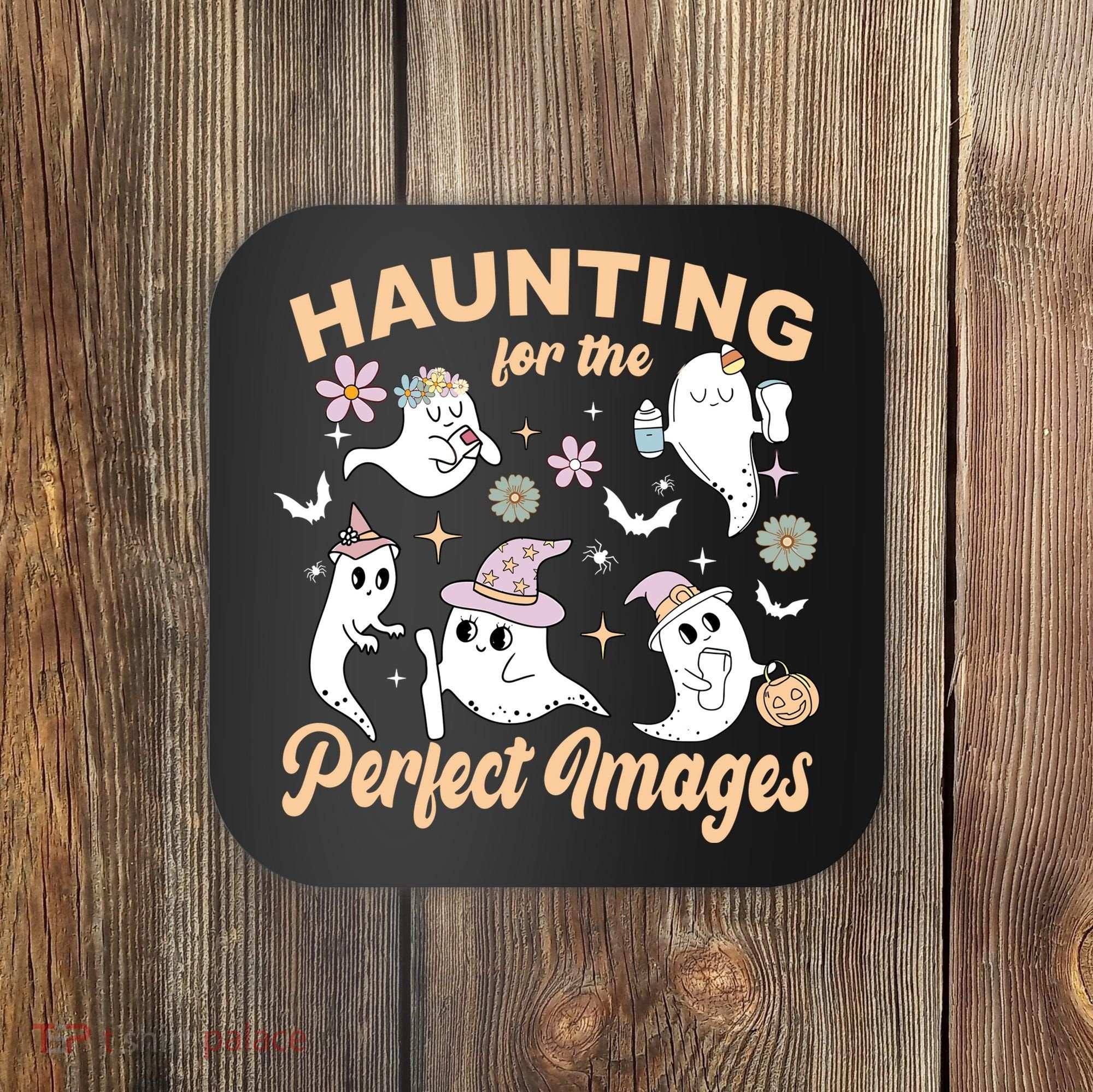 Retro Ultrasound Tech Halloween Echo Tech Vascular Tech Coaster