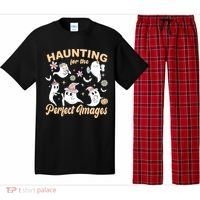 Retro Ultrasound Tech Halloween Echo Tech Vascular Tech Pajama Set thumb 0