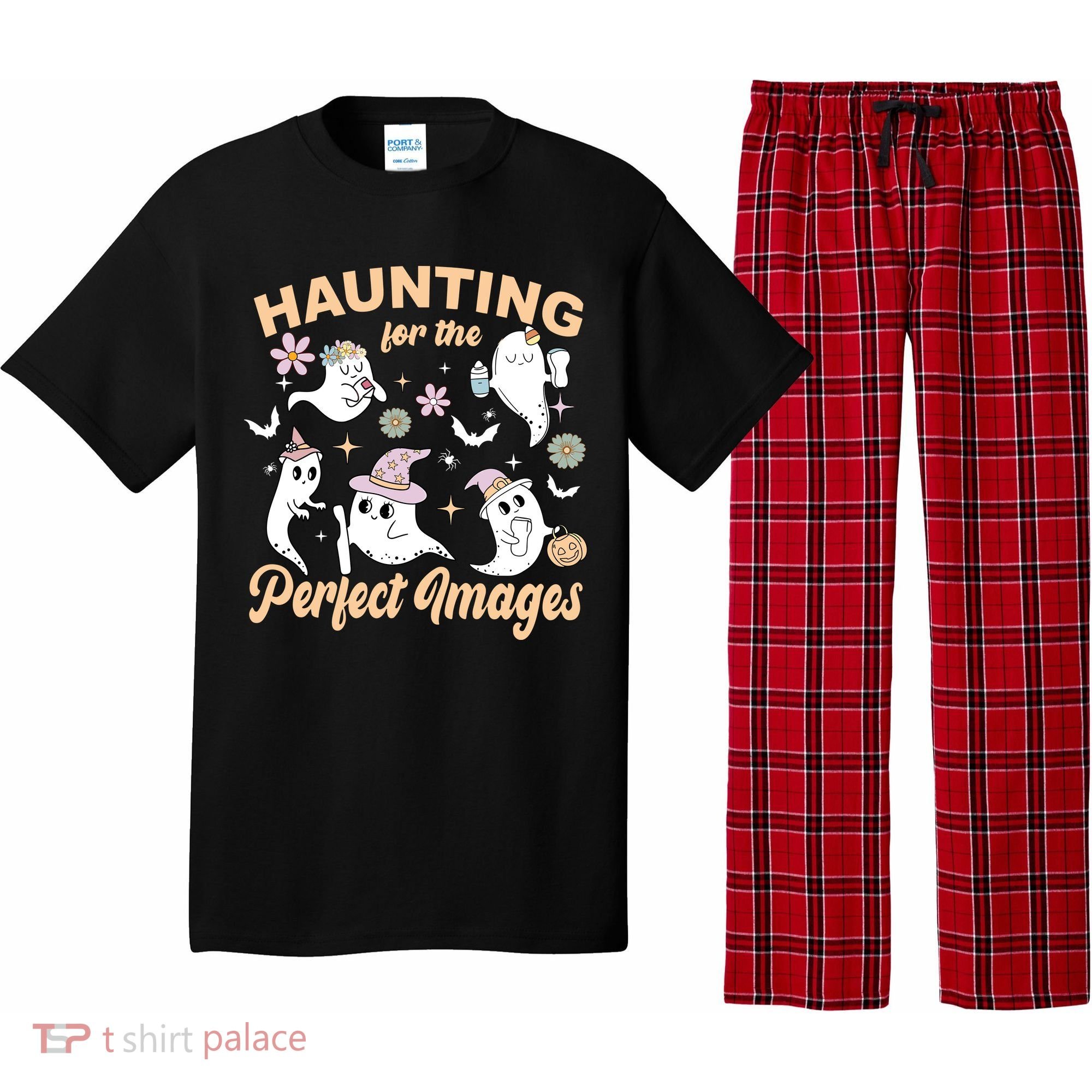 Retro Ultrasound Tech Halloween Echo Tech Vascular Tech Pajama Set