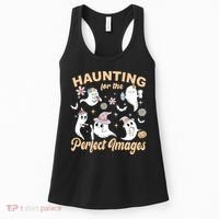 Retro Ultrasound Tech Halloween Echo Tech Vascular Tech Women's Tank Top thumb 0