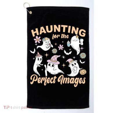 Retro Ultrasound Tech Halloween Echo Tech Vascular Tech Golf Towel
