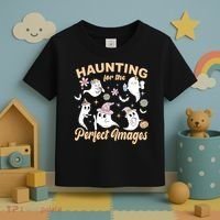 Retro Ultrasound Tech Halloween Echo Tech Vascular Tech Toddler T-Shirt thumb 3