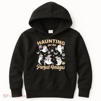 Retro Ultrasound Tech Halloween Echo Tech Vascular Tech Kids Hoodie thumb 0