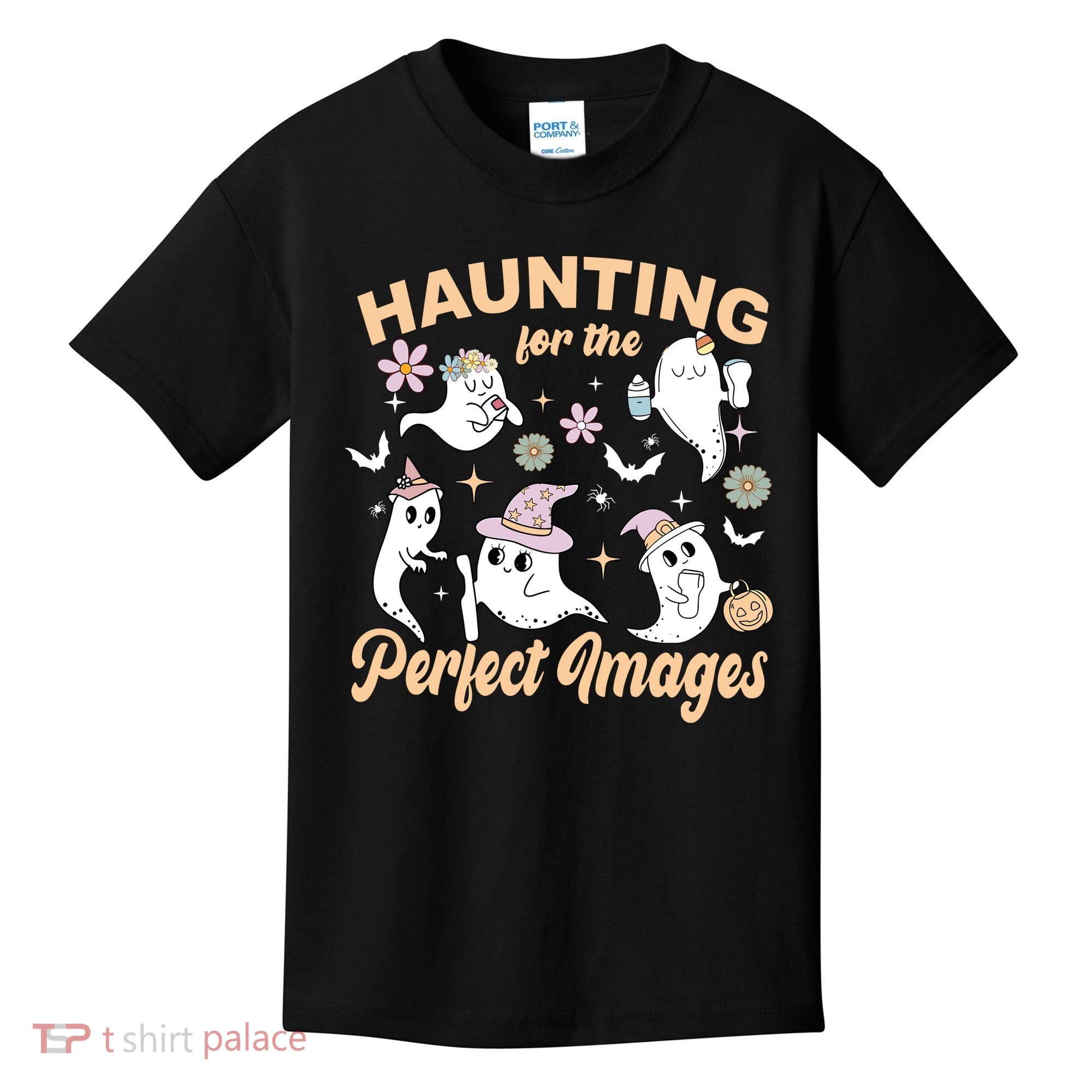 Retro Ultrasound Tech Halloween Echo Tech Vascular Tech Kids T-Shirt