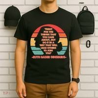 Ruth B Ginsberg Fight The Things You Care About Quote T-Shirt thumb 6