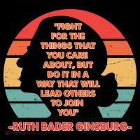 Ruth B Ginsberg Fight The Things You Care About Quote Coffee Mug thumb 5
