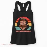 Ruth B Ginsberg Fight The Things You Care About Quote Women's Tank Top thumb 0