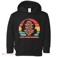 Ruth B Ginsberg Fight The Things You Care About Quote Toddler Hoodie thumb 0