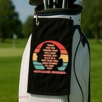 Ruth B Ginsberg Fight The Things You Care About Quote Golf Towel thumb 2