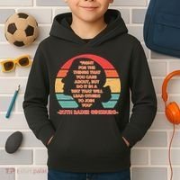 Ruth B Ginsberg Fight The Things You Care About Quote Kids Hoodie thumb 2