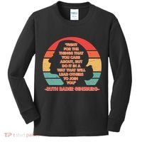 Ruth B Ginsberg Fight The Things You Care About Quote Kids Long Sleeve Shirt thumb 0