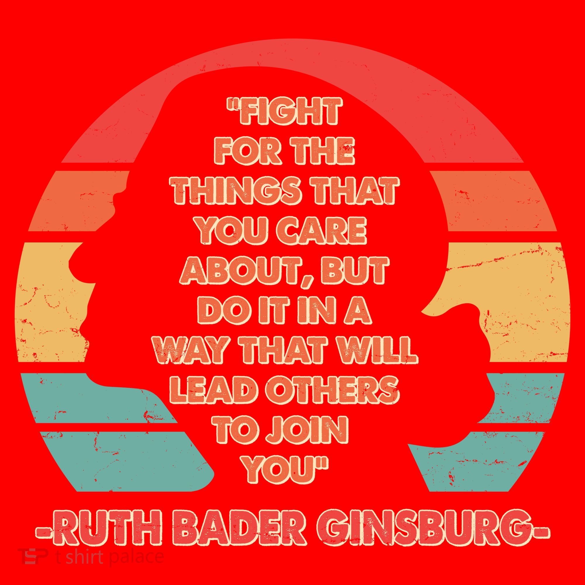 Ruth B Ginsberg Fight The Things You Care About Quote Santa Hat