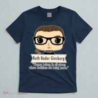 Ruth Bader Ginsburg Cute Cartoon Quote T-Shirt thumb 5