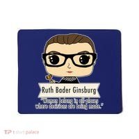 Ruth Bader Ginsburg Cute Cartoon Quote Mousepad thumb 0