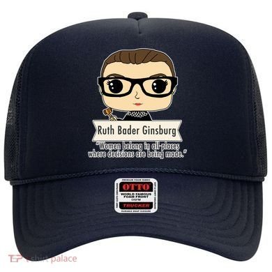 Ruth Bader Ginsburg Cute Cartoon Quote Hat