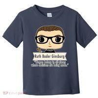 Ruth Bader Ginsburg Cute Cartoon Quote Toddler T-Shirt thumb 0