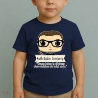 Ruth Bader Ginsburg Cute Cartoon Quote Toddler T-Shirt thumb 2