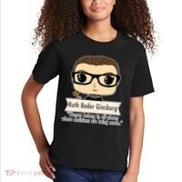 Ruth Bader Ginsburg Cute Cartoon Quote Kids T-Shirt thumb 2