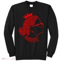 Ruth Bader Ginsburg Face Quotes Red Sweatshirt thumb 0
