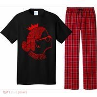 Ruth Bader Ginsburg Face Quotes Red Pajama Set thumb 0