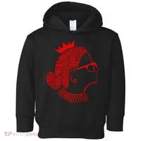 Ruth Bader Ginsburg Face Quotes Red Toddler Hoodie thumb 0